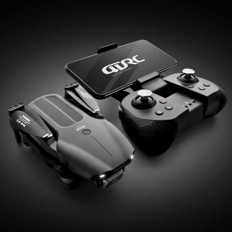 2-axis gimbal stabilizer on 4DRC F9 4K GPS Drone for smooth video