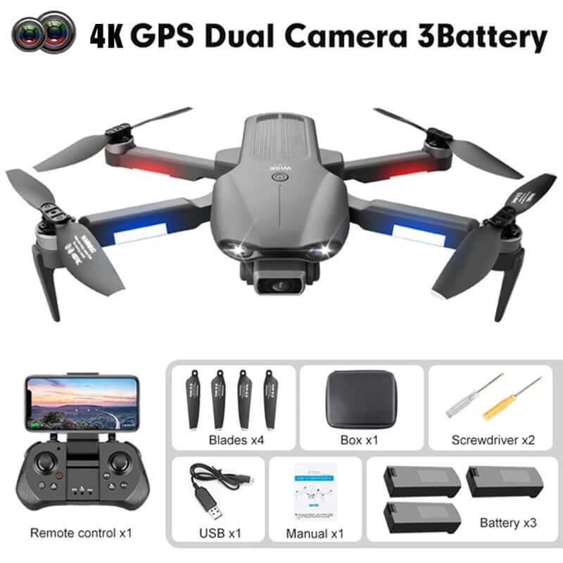 Remote controller for 4DRC F9 4K GPS Drone with ergonomic design