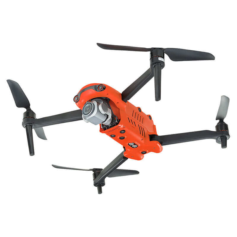 Bottom view showing gimbal and landing gear