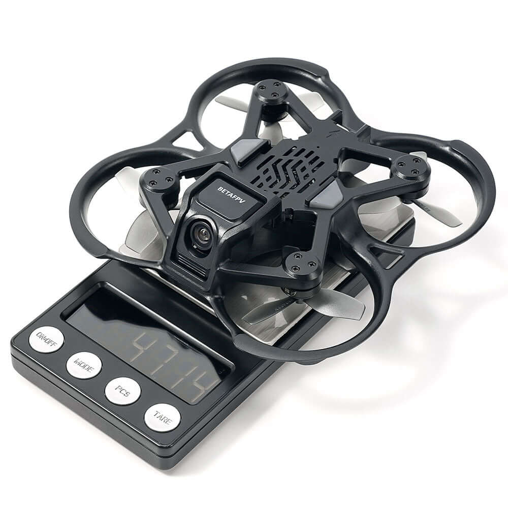 Close-up of brushless motors on Aquila16 FPV drone