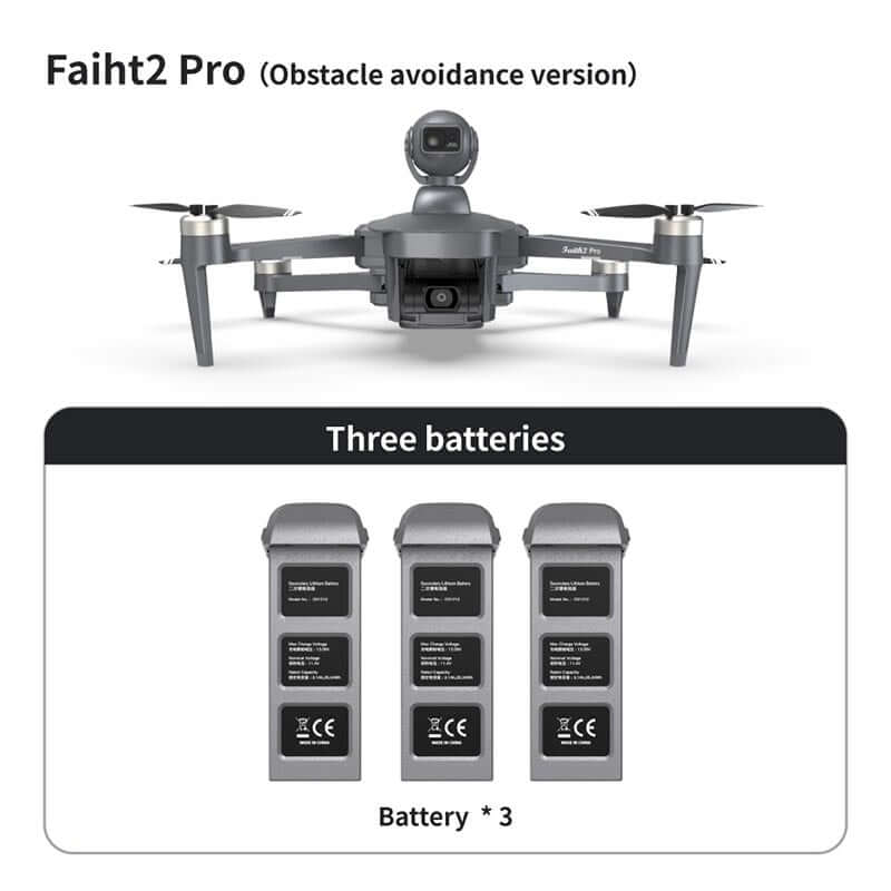 4K UHD camera of Faith 2 Pro drone