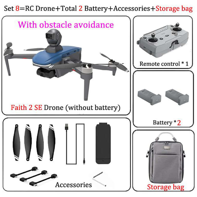 C-FLY Faith2 SE drone flying outdoors