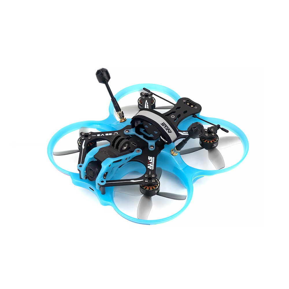 Carbon fiber frame detail of Cineon C35 V3 3.5 inch FPV drone