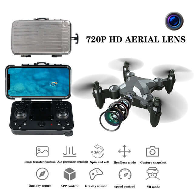 High-resolution 720P camera lens detail