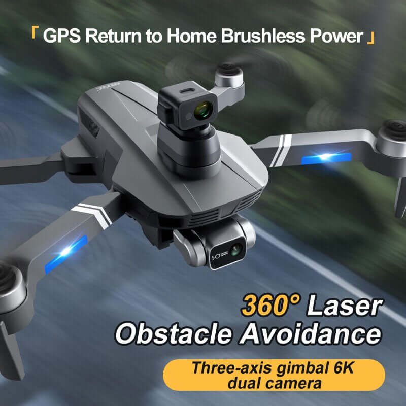 Complete set of F4S drone with accessories laid out