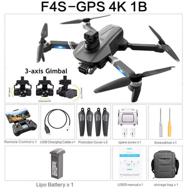 Real-time FPV view via mobile app for F4S drone