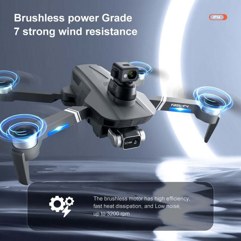 F4S drone in precise GPS hovering mode