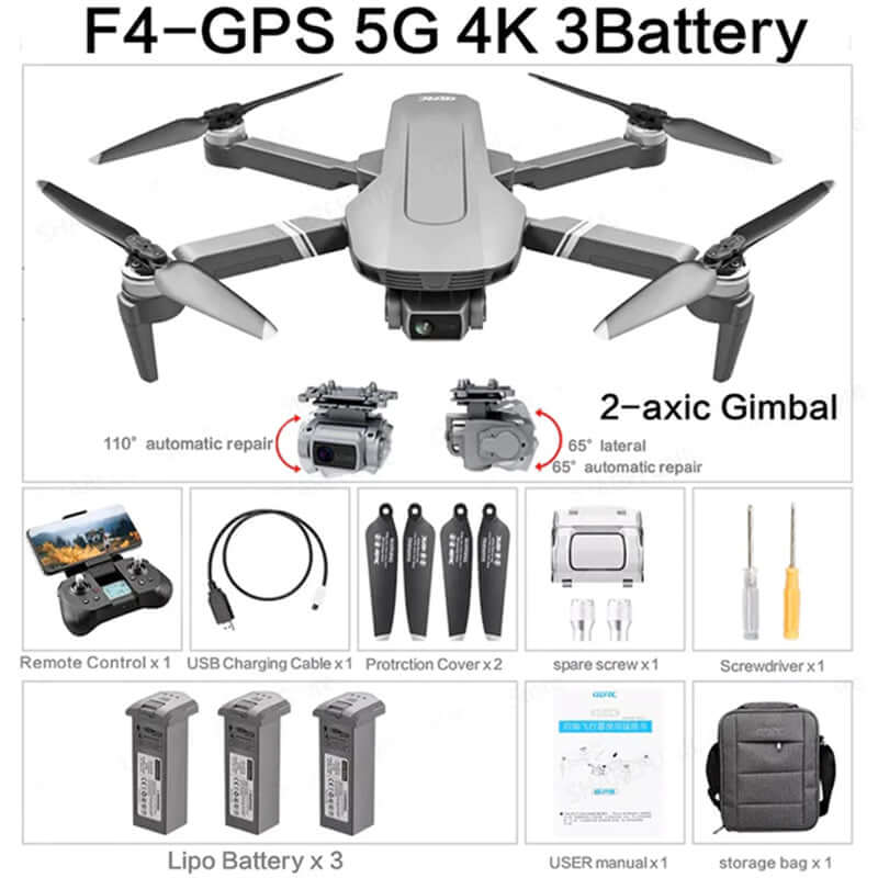 Smart controller with display screen for F4S drone