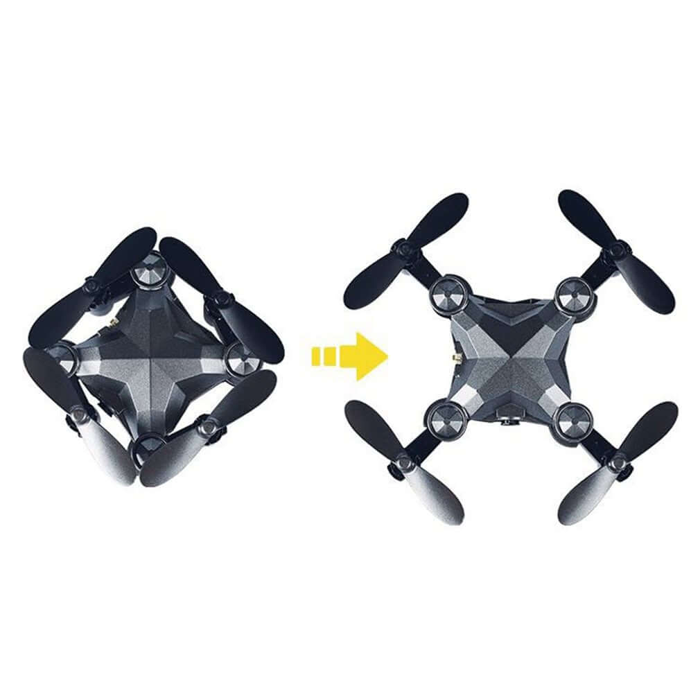 FPV drone and included remote controller
