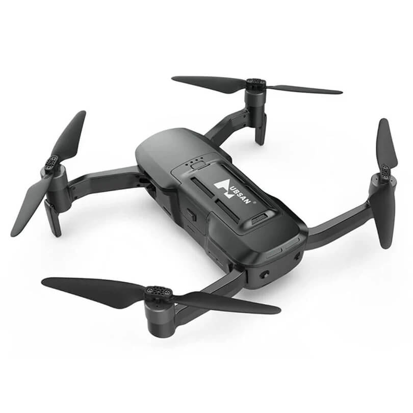Complete Hubsan Blackhawk 2 drone package with case and accessories