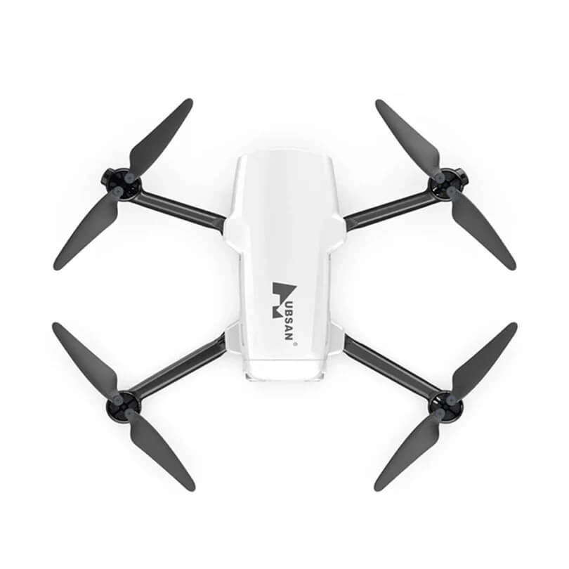 Hubsan Mini 4K drone flying with GPS positioning and 9KM FPV transmission