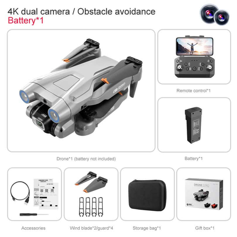 LED lights for visibility during night drone flights