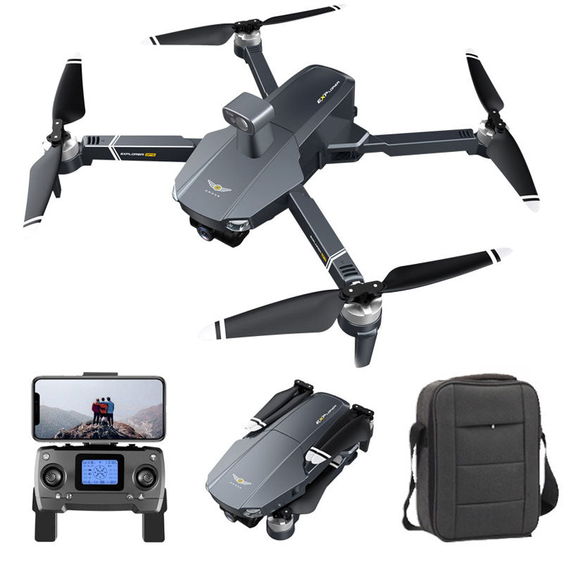 JJRC X20 6K drone front angle view showing foldable arms