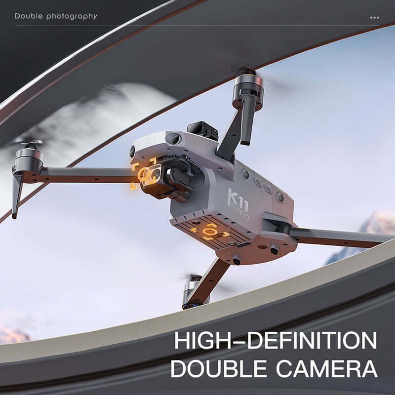 Intelligent flight modes on K11 Turbo GPS Drone