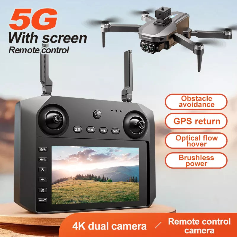 Travel-friendly foldable design K619 MAX GPS drone