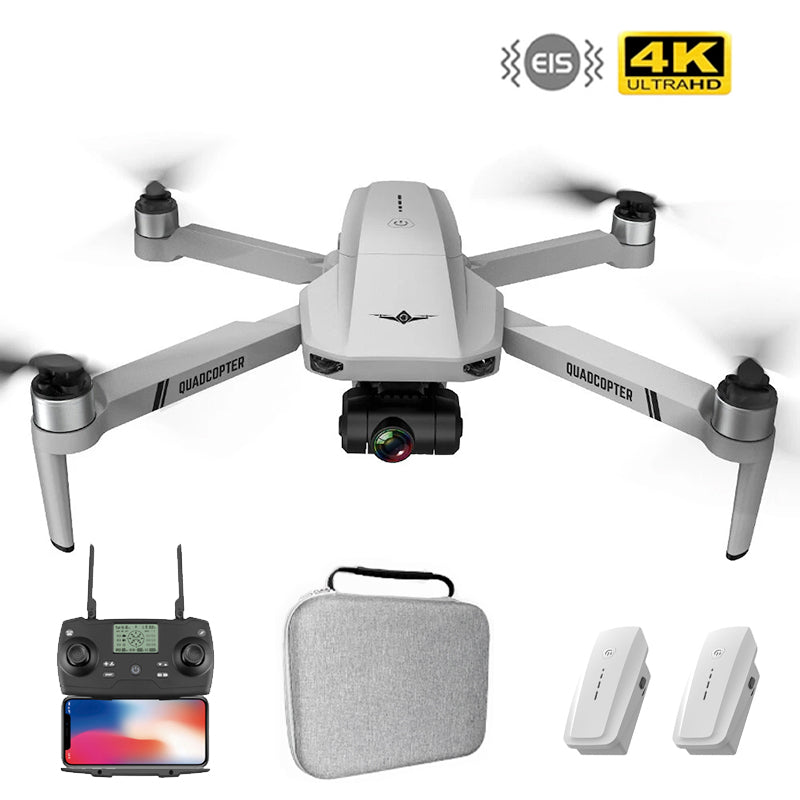 KF102 drone equipped with 2-axis gimbal for stable video