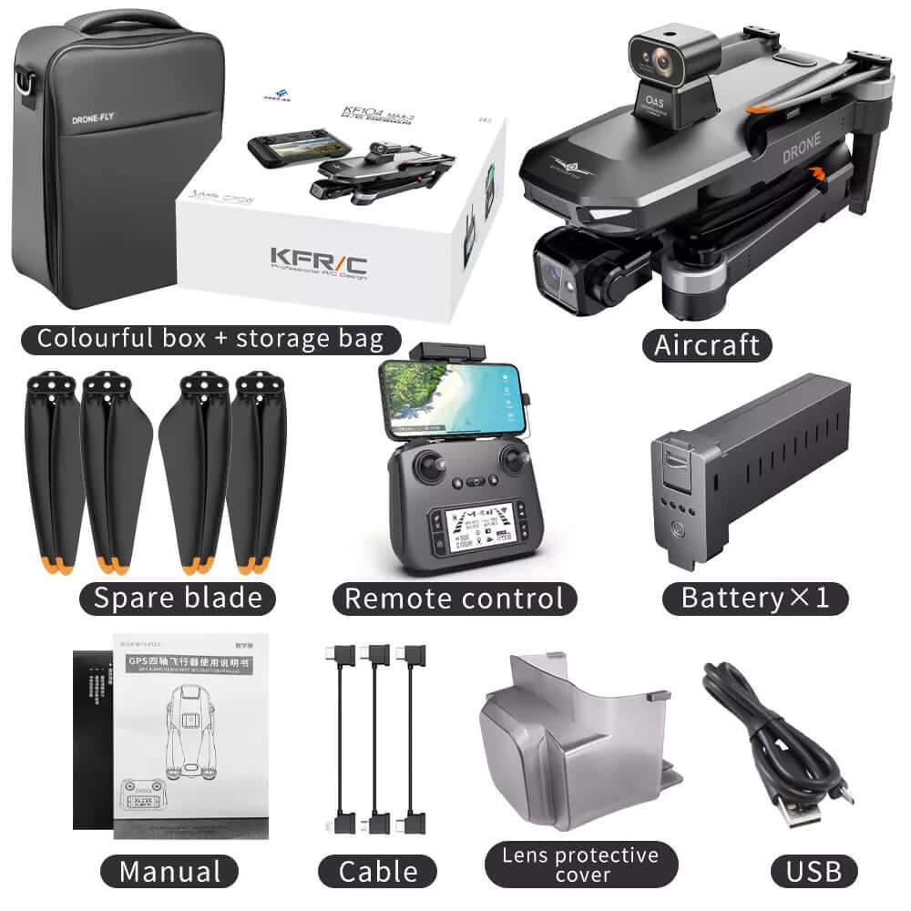 KF104 MAX2 Drone remote control joysticks