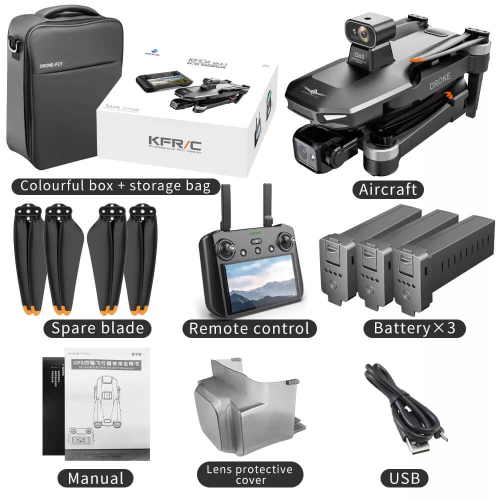 KF104 MAX2 drone control via mobile app
