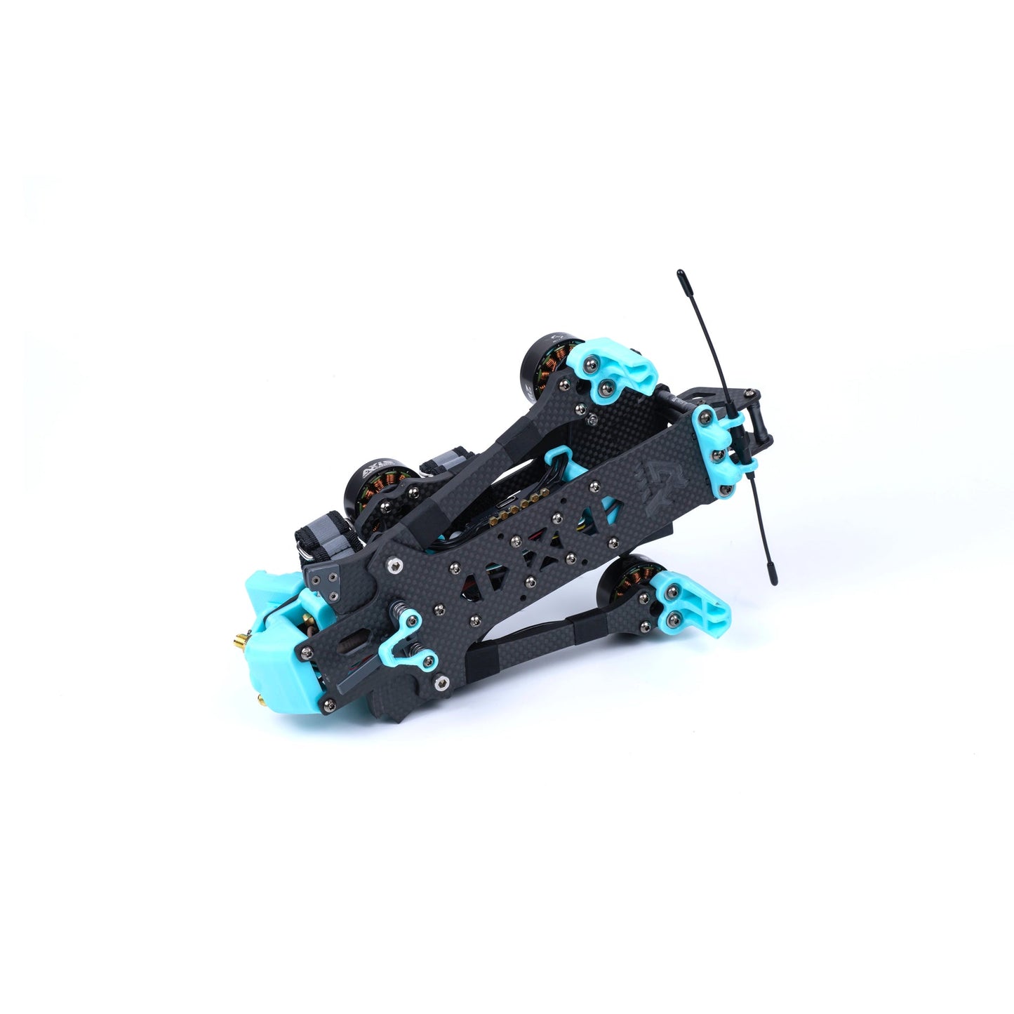 Carbon fiber foldable frame of KOLAS7 7 inch cinematic FPV drone
