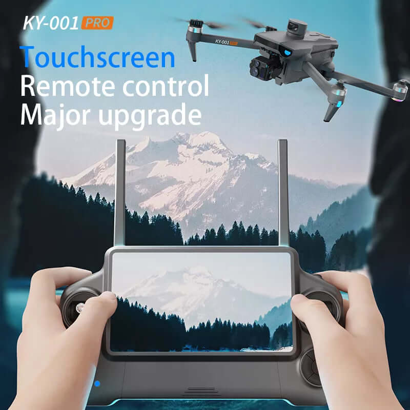 Full package of KY001 PRO 8K GPS drone with accessories