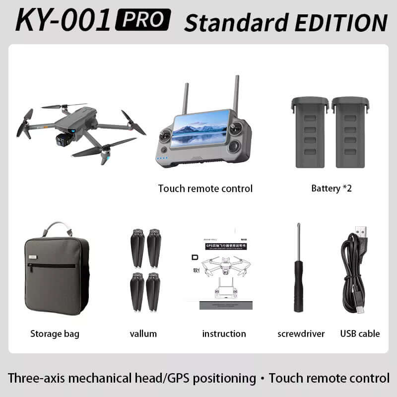 Long battery life performance of KY001 PRO GPS drone