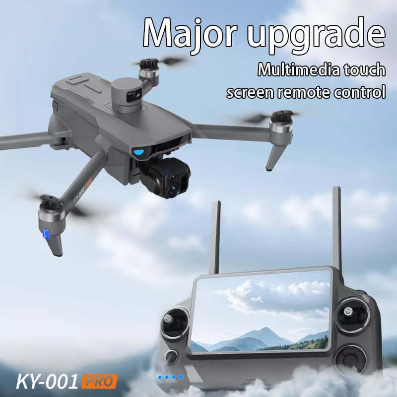 KY001 PRO drone night flight with LED lights