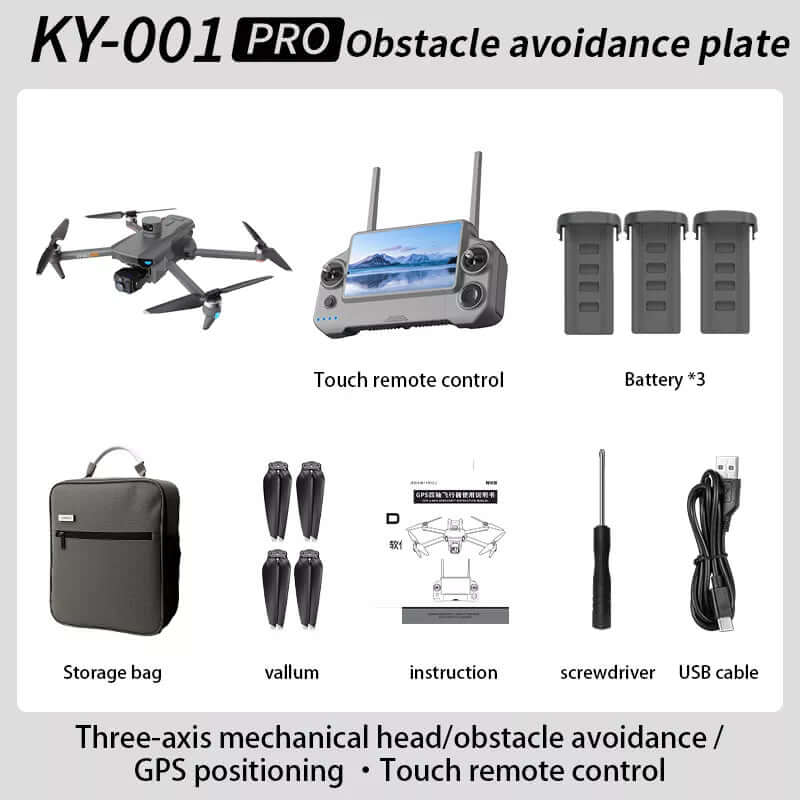Professional aerial photography with KY001 PRO 8K drone