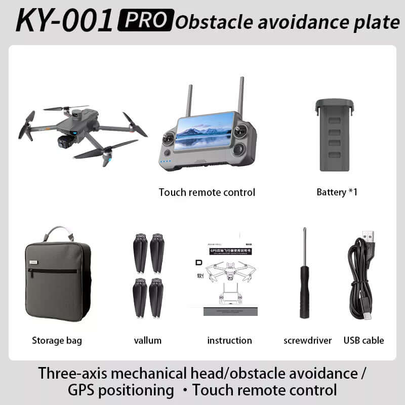 Portable travel case for KY001 PRO 8K GPS drone