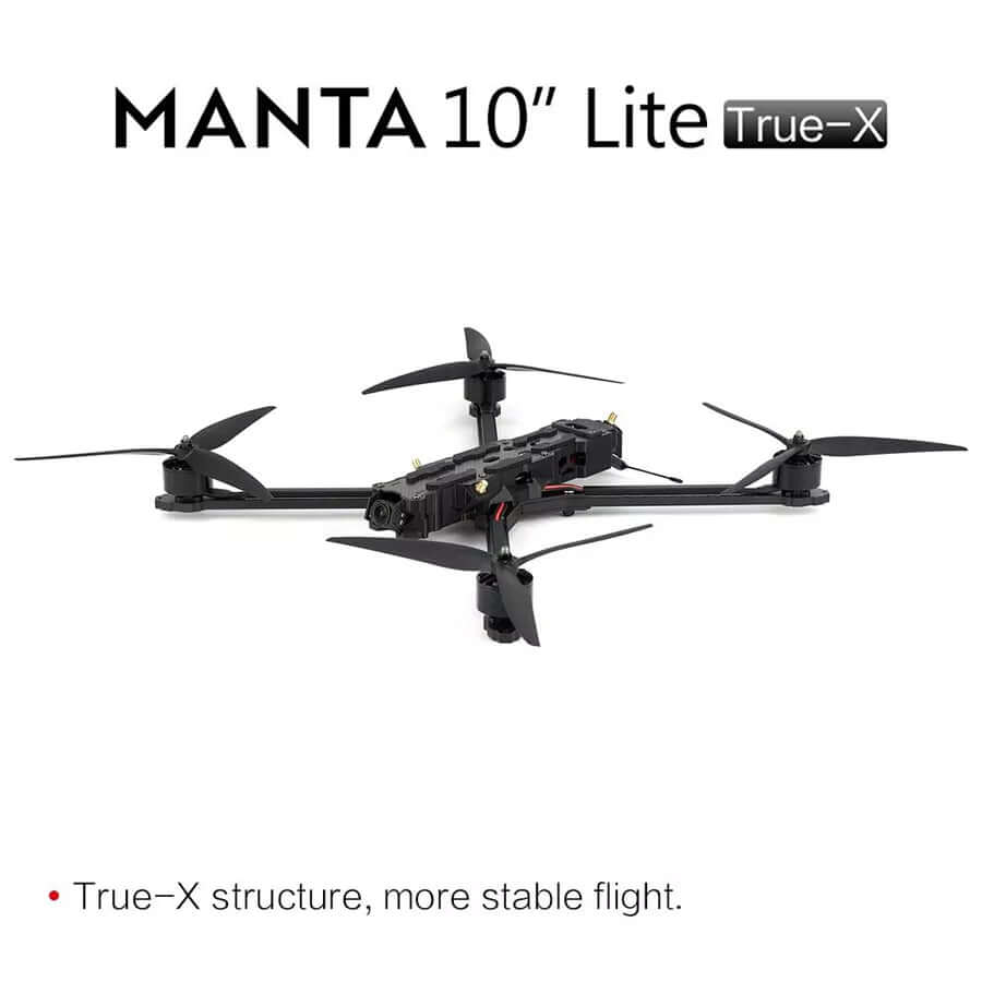 MANTA 10X Lite 10 inch FPV drone carrying heavy payload