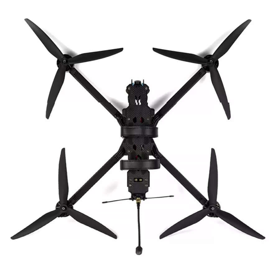 Side profile of MANTA 10X Lite 10 inch FPV drone