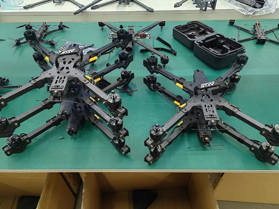 MANTA 13X Lite FPV drone flying outdoors