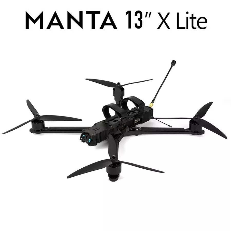 Top view of MANTA 13X Lite FPV drone