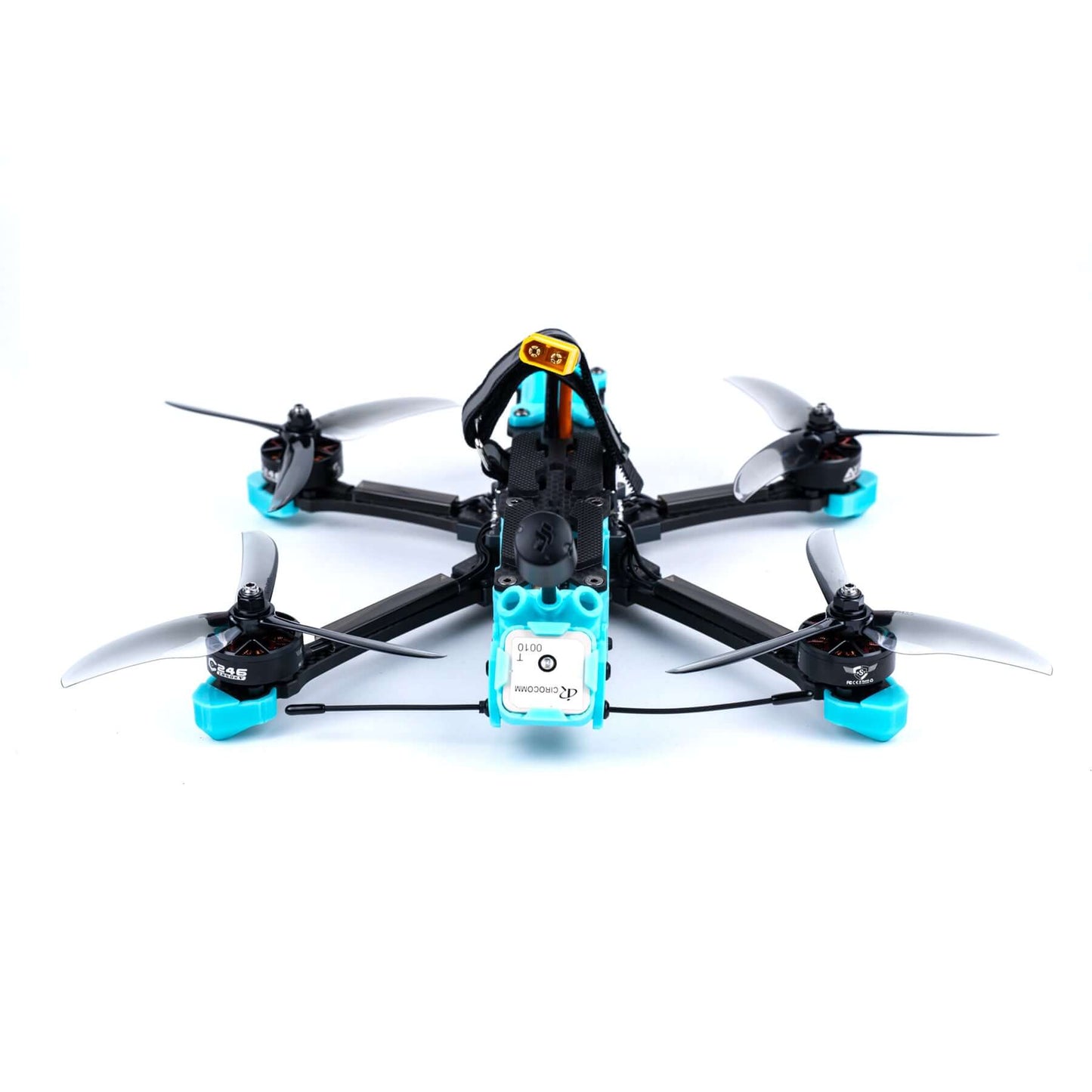 MANTA 5 inch freestyle FPV drone flying outdoors