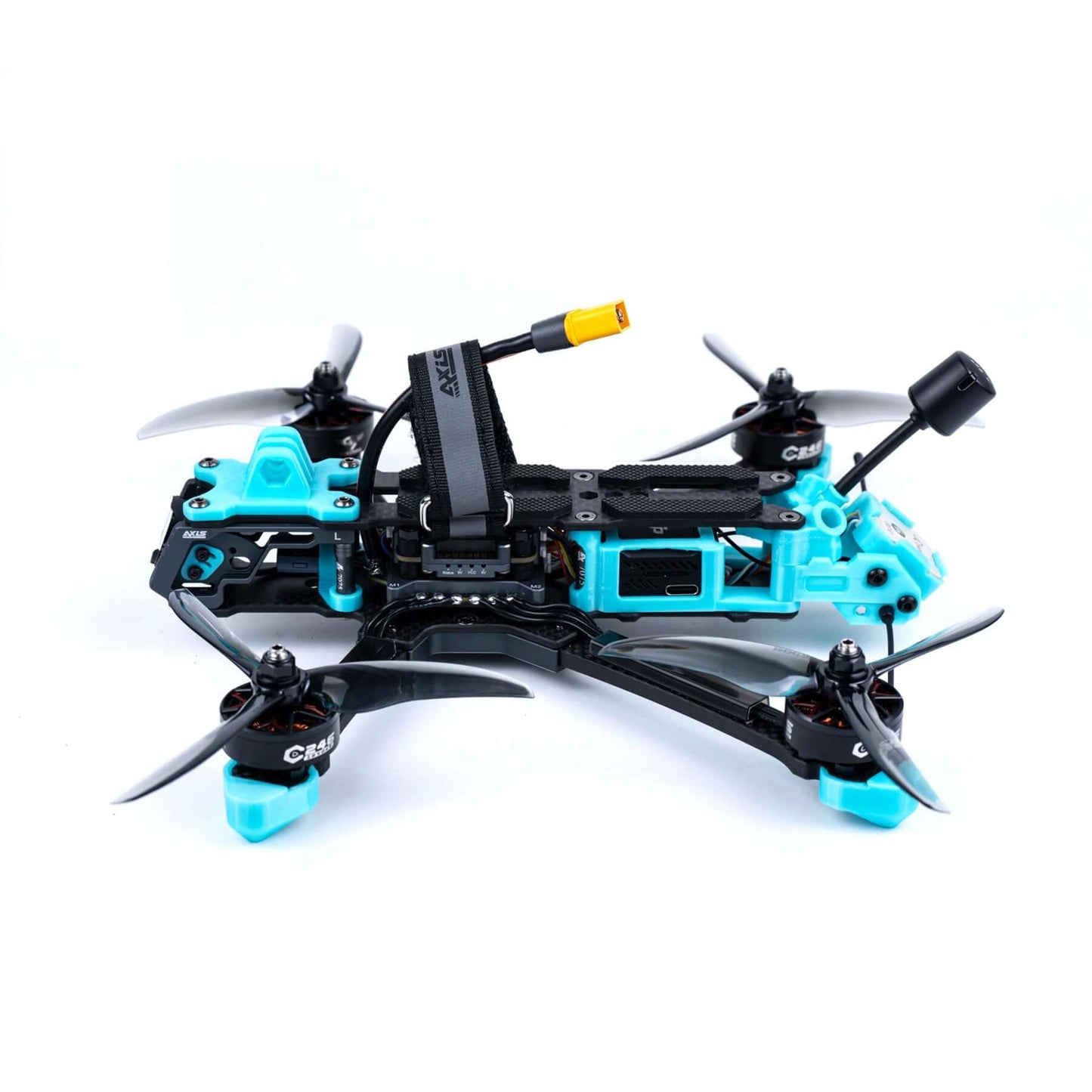 GPS module installed on MANTA 5 inch freestyle FPV drone