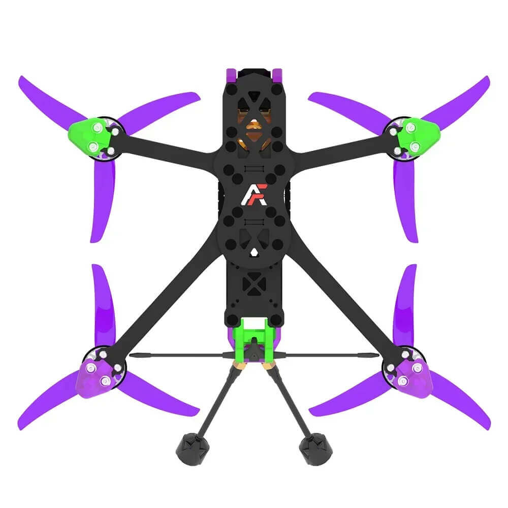 GPS module mounted on MANTA5 SE FPV drone frame