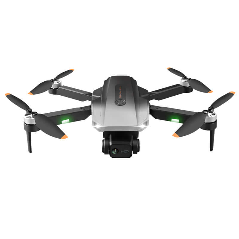 RG101 drone hovering with GPS positioning