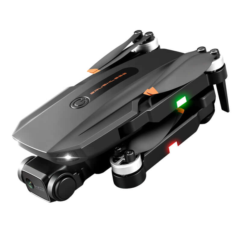 Close-up of dual 6K HD camera on RG101 drone