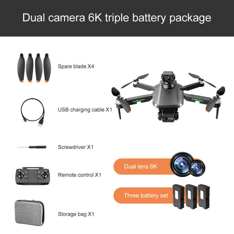 RG101 MAX drone hovering during outdoor flight