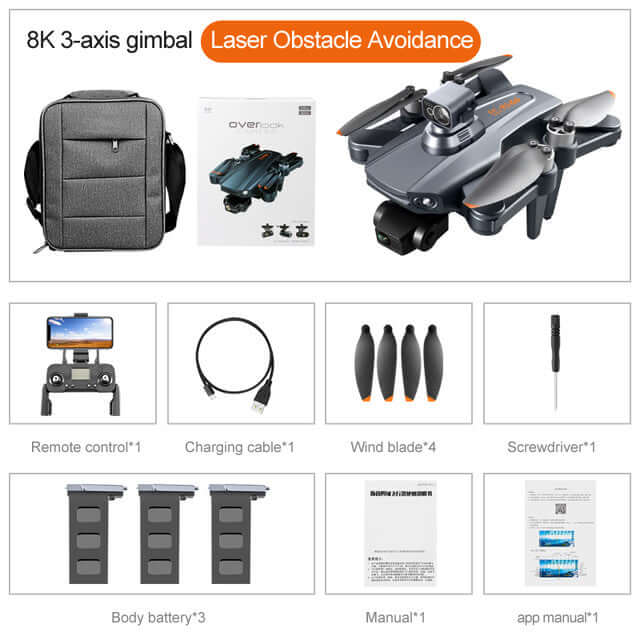Brushless motor system of RG106 PRO drone