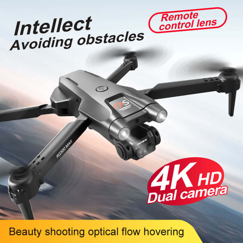 Foldable design of RG500 MAX drone for easy storage