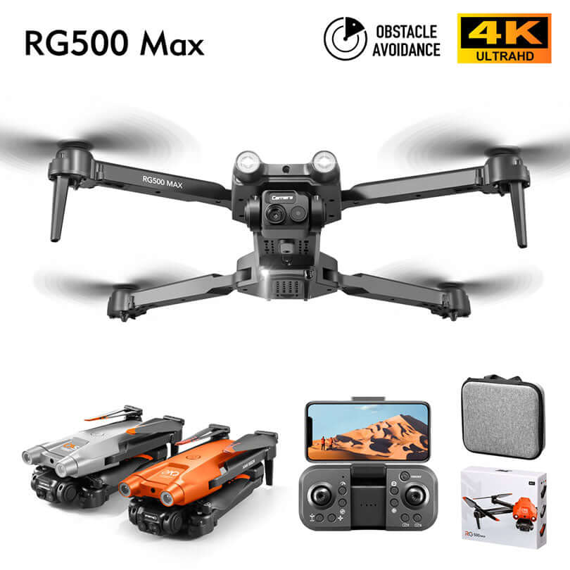 Long battery life of RG500 MAX drone for extended flights