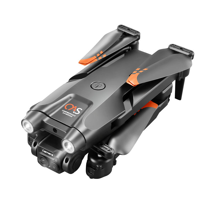 Side profile view of RG500 MAX foldable brushless drone