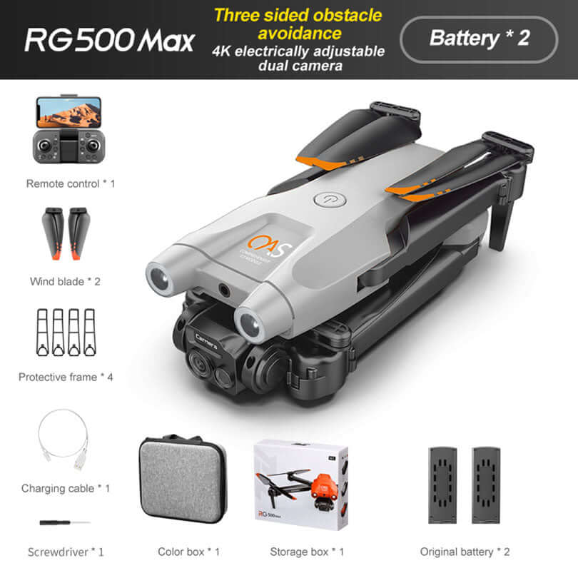 Real-time WiFi FPV transmission from RG500 MAX drone camera