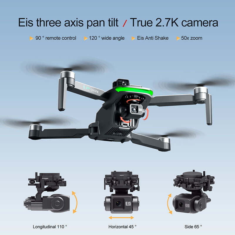 S155 Pro drone with storage case and accessories
