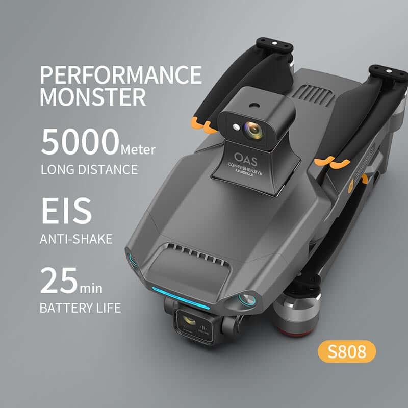 Full accessories set included with S808 PRO drone
