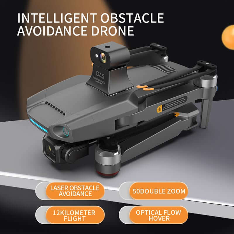 Dual 8K HD camera setup of the S808 PRO GPS drone