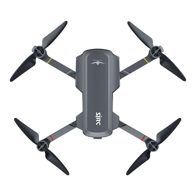 Drone taking off with motion blur effect