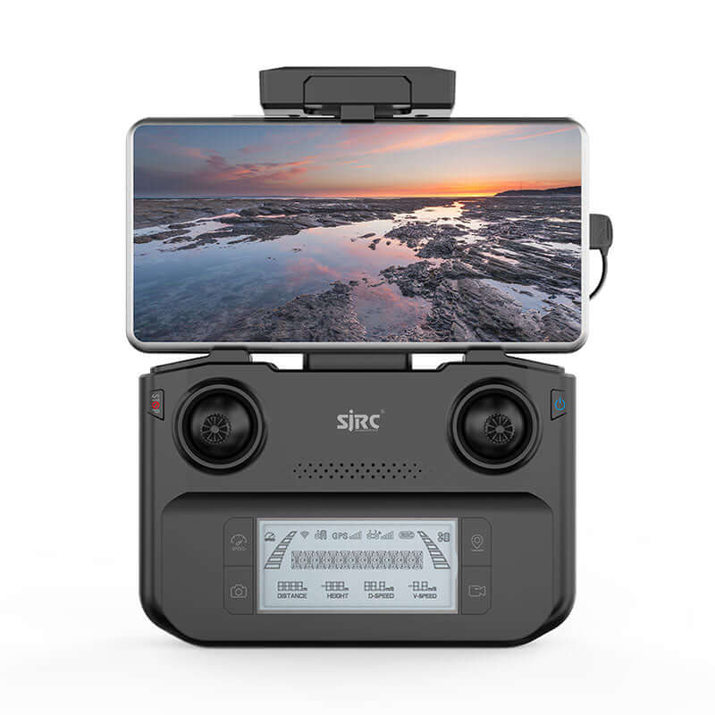Front angle of 2-axis gimbal in action