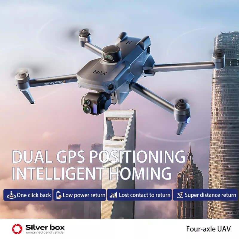 SMRC P7 MAX GPS Drone hovering with obstacle avoidance sensors