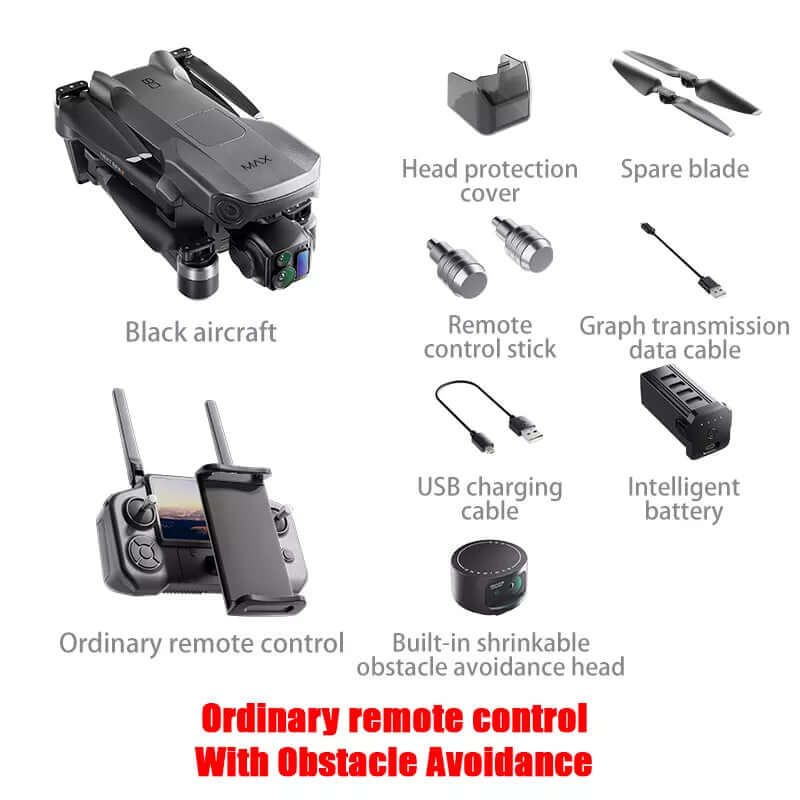 SMRC P7 MAX 8K GPS Drone landing on outdoor ground surface